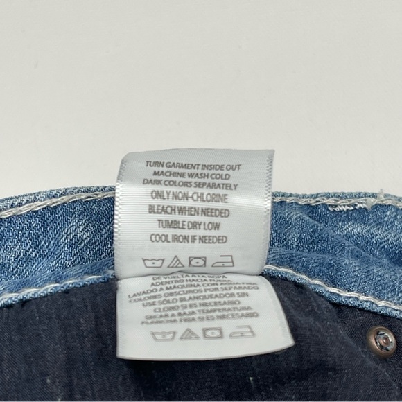 Shyanne Denim Shorts Cowgirl Rodeo Festival Western Jeweled Summer Raw Hem New - Picture 14 of 14